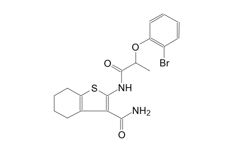 benzo[b]thiophene-3-carboxamide, 2-[[2-(2-bromophenoxy)-1-oxopropyl]amino]-4,5,6,7-tetrahydro-