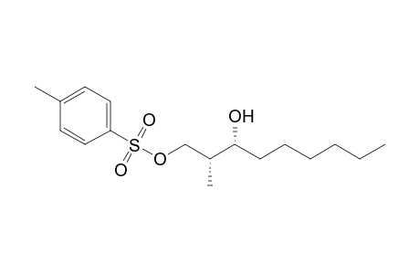 (2R,3R)-3-Hydroxy-2-methylnonanyl tosylate