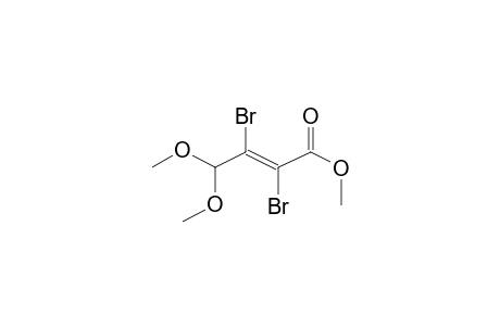 Methyl (2E)-2,3-dibromo-4,4-dimethoxy-2-butenoate