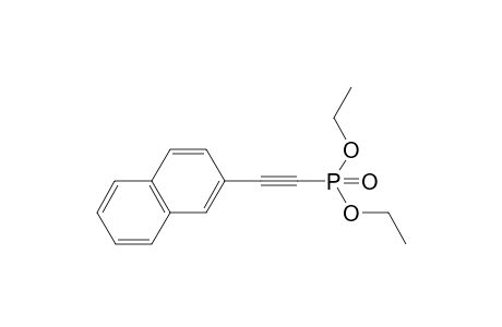 P-(2-(2-Naphthalenyl)ethynyl)-diethyl phosphonate
