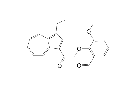 1-[2'-Formyl-6'-methoxyphenoxy)acetyl]-3-ethylazulene