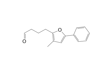 4-(3-Methyl-5-phenylfuran-2-yl)butanal