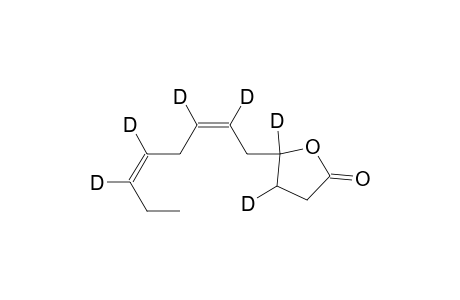 5-(2',3',5',6'-Tetradeuterioocta-2',5'-dien-1'-yl)-4,5-dideuteriotetrahydrofuran-2-one