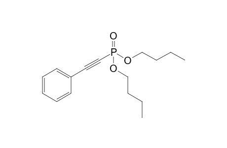 P-(2-Phenylethynyl)-dibutyl phosphonate