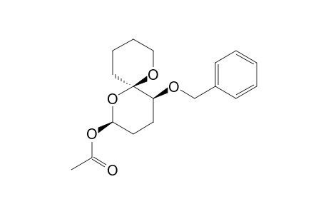 (2S*,5S*,6S*)-2-ACETOXY-5-BENZYLOXY-1,7-DIOXASPIRO-[5.5]-UNDECANE