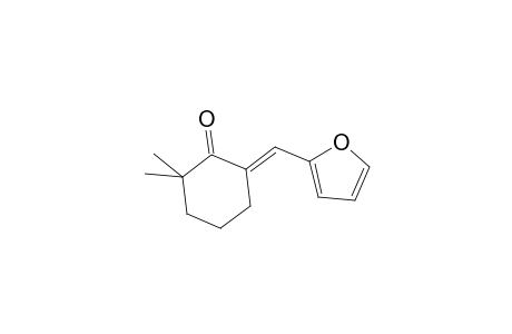 Cyclohexanone, 6-furfurylidene-2,2-dimethyl-