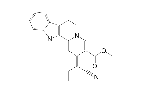 15,20-Didehydro-19,20-dihydrovallesiachotamonitrile