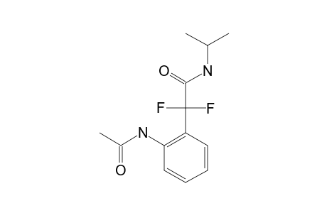 2-(2-ACETAMIDOPHENYL)-2,2-DIFLUORO-N-ISOPROPYLACETAMIDE