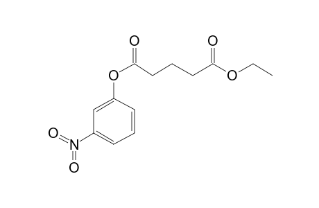 Glutaric acid, ethyl 3-nitrophenyl ester