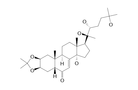 20-HYDROXYECDYSONE-2,3-MONOACETONIDE