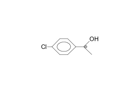P-Chlorophenyl-methyl-hydroxy-carbenium cation