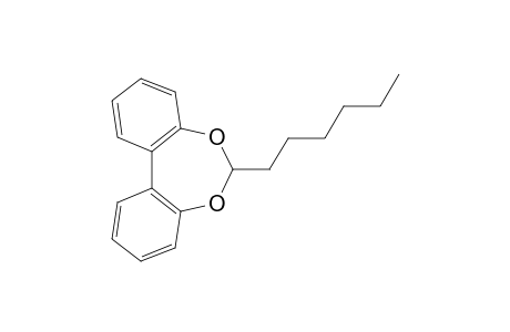 6-Hexyldibenzo(d,f)(1,3)dioxepine