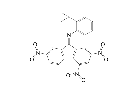 2-tert-Butyl-N-(2,4,7-trinitrofluorenylidene)aniline
