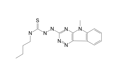 1-butyl-3-[(5-methyl-[1,2,4]triazino[5,6-b]indol-3-yl)amino]thiourea