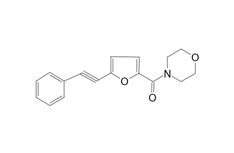 Morpholino[5-(2-phenylethynyl)-2-furyl]methanone