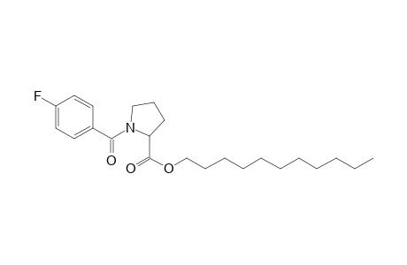 L-Proline, N-(4-fluorobenzoyl)-, undecyl ester