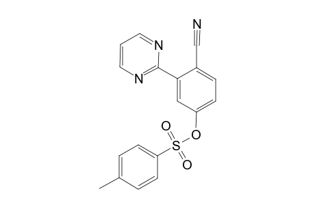 4-Cyano-3-(pyrimidin-2-yl)phenyl 4-Methylbenzenesulfonate