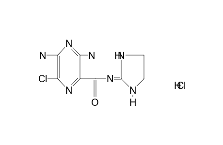 6-CHLORO-3,5-DIAMINO-N-(2-IMIDAZOLIDINYLIDENE)PYRAZINECARBOXAMIDE,MONOHYDROCHLORIDE