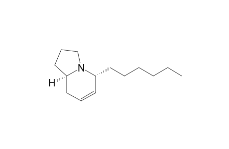 (5R,8aR)-5-hexyl-1,2,3,5,8,8a-hexahydroindolizine