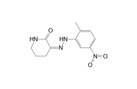 2,3-Piperidinedione, 3-[(2-methyl-5-nitrophenyl)hydrazone], (Z)-