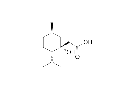 (1R,2S,5R)-(1-Hydroxy-2-isopropyl-5-methylcyclohexyl)acetic acid