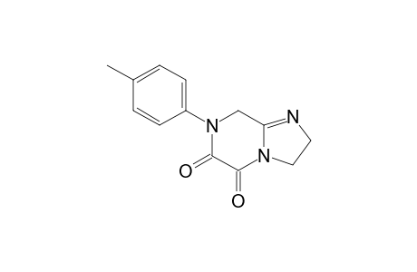 7-(p-Methylphenyl)-2,3,5,6,7,8-hexahydro-5,6-dioxoimidazo[1,2-a]pyrazine