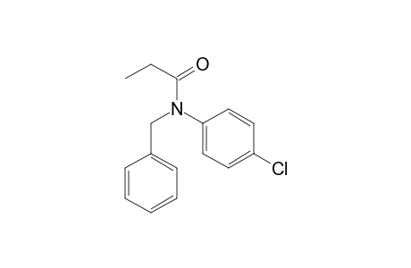 N-Benzyl-N-(4-chlorophenyl)propionamide