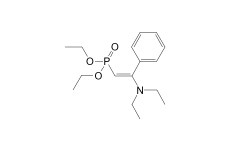 (E)-Diethyl-2-N-diethylaminophenyleth-1-enylphosphonate