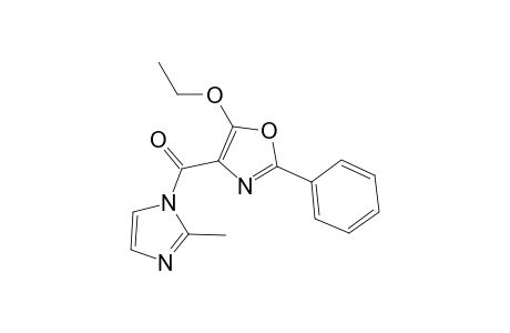 1-[(5-Ethoxy-2-phenyl-4-oxazolyl)carbonyl]-2-methyl-1H-imidazole