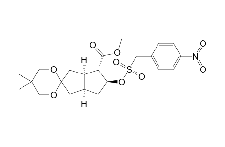 Methyl (1R,2S,3S,5S)-7,7-(2',2'-dimethyltrimethylenedioxy)-3-(4-nitrobenzylsulfonyloxy)bicyclo[3.3.0]octan-2-oate