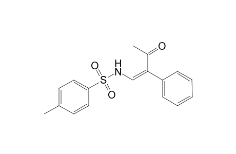 4-Methyl-N-[(Z)-3-oxidanylidene-2-phenyl-but-1-enyl]benzenesulfonamide