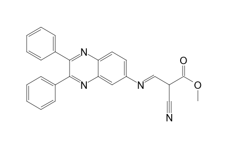 7-[( 2'-Methoxycarbonyl-2'-cyano)ethylideneamino]-2,3-diphenylquinoxaline