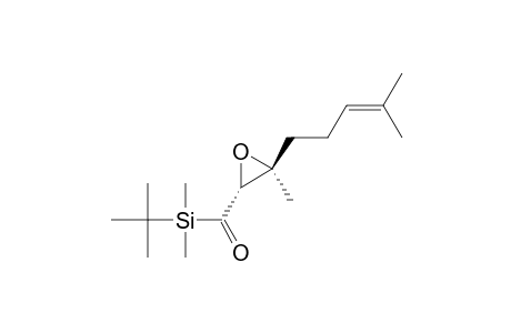 (2RS,3SR)-1-[(TERT.-BUTYL)-DIMETHYLSILYL]-2,3-EPOXY-3,7-DIMETHYL-6-OCTEN-1-ONE