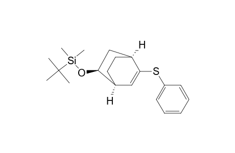 tert-Butyl-dimethyl-[[(1S,4S,5S)-2-(phenylthio)-5-bicyclo[2.2.2]oct-2-enyl]oxy]silane