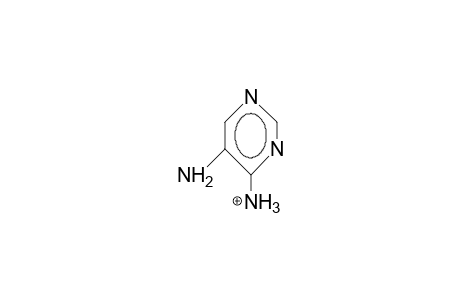 4,5-Diamino-pyrimidine cation
