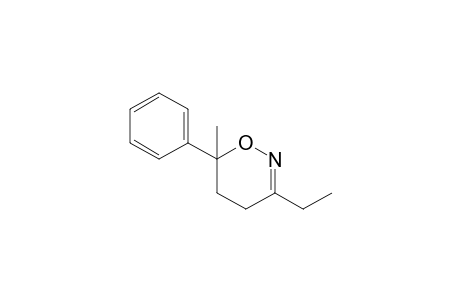 3-Ethyl-6-methyl-6-phenyl-4,5-dihydro-1,2-oxazine