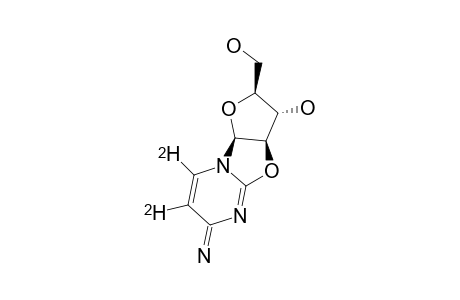 2,2'-ANHYDRO-(5,6-D2)-CYTIDINE