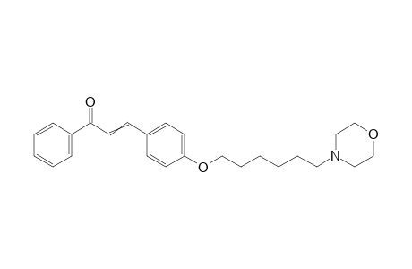 4-(6-morpholinohexoxy)chalcone