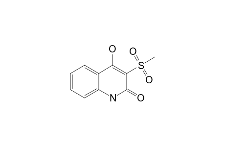 3-METHYLSULFONYL-4-HYDROXYQUINOLIN-2(1H)-ONE