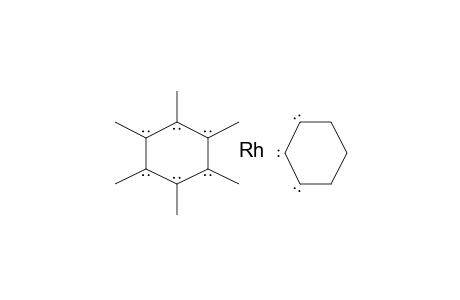 Rhodium, [(1,2,3-.eta.)-2-cyclohexen-1-yl][(1,2,3,4,5,6-.eta.)-hexamethylbenzene]-