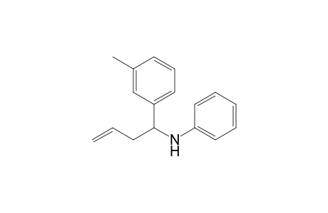 1-(m-tolyl)but-3-enyl-phenyl-amine