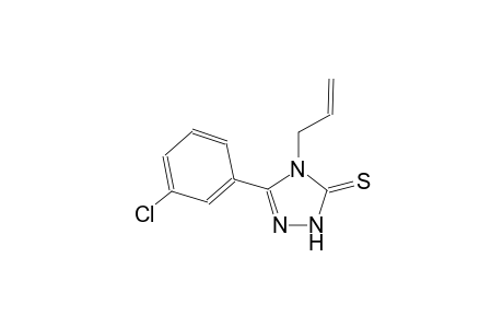 4-allyl-5-(3-chlorophenyl)-2,4-dihydro-3H-1,2,4-triazole-3-thione