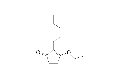 2-Cyclopenten-1-one, 3-ethoxy-2-(2-pentenyl)-, (Z)-
