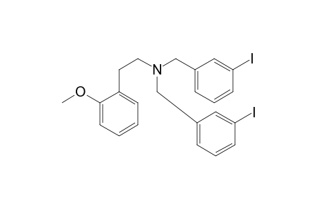 N,N-Bis(3-iodobenzyl)-2-methoxybenzeneethanamine