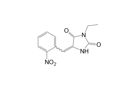 3-ethyl-5-(o-nitrobenzylidene)hydantoin