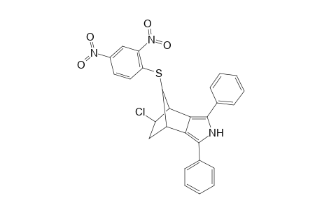 5-exo-Chloro-4,5,6,7-tetrahydro-4,7-methano-8-anti-(2,4-dinitrophenylthio)-1,3-diphenyl-2H-isoindole