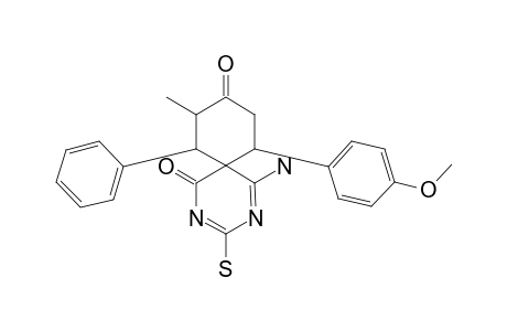 5-AMINO-3-MERCAPTO-8-METHYL-7-PHENYL-11-(4-METHOXYPHENYL)-2,4-DIAZASPIRO-[5.5]-UNDECA-2,4-DIENE-1,9-DIONE