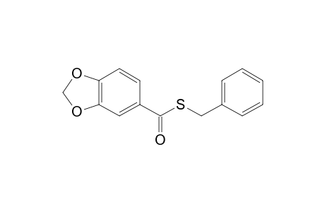 1,3-benzodioxole-5-carbothioic acid S-(benzyl) ester