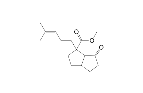 Methyl 2-exo-(4-methyl-3-pentenyl)bicyclo[3.3.0]octane-8-oxo-2-endo-carboxylate