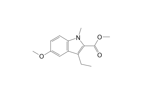 Methyl 3-ethyl-5-methoxy-1-methylindole-2-carboxylate